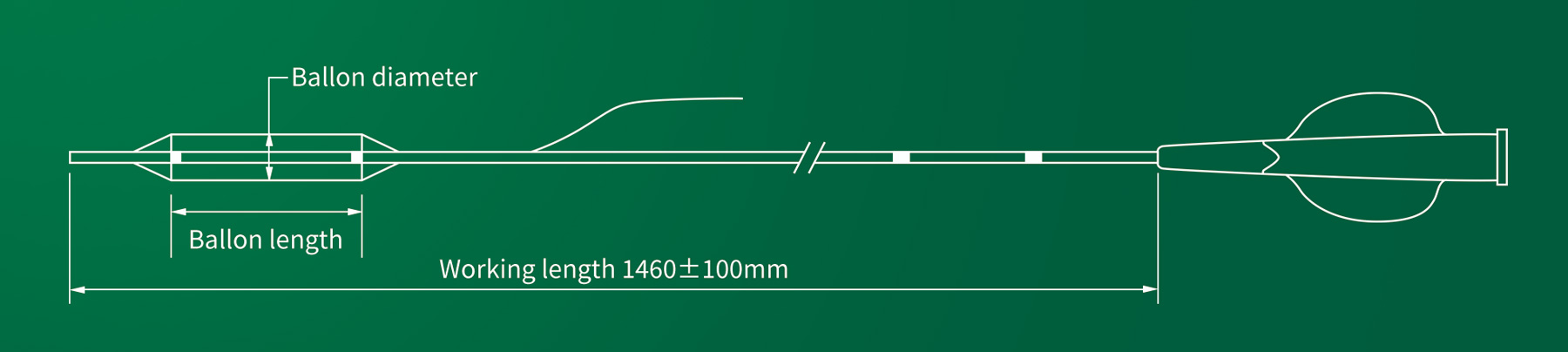 Intracranial Balloon Dilatation Catheter